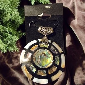 🆕️ Abalone Shell Irredecent Pendant